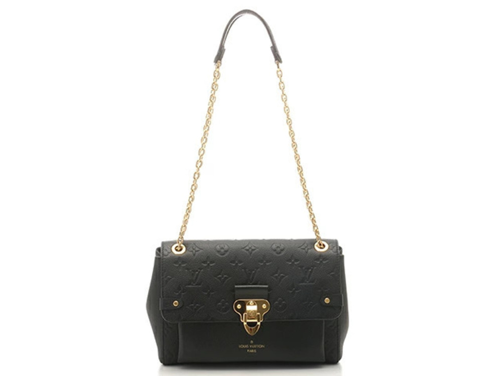 LOUIS VUITTON Vavin Shoulder Bag Monogram Empreinte Noir Black